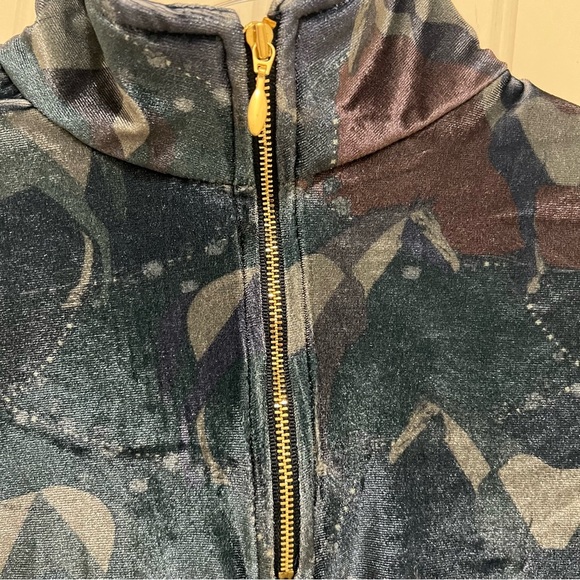 Ronner Sport Equestrian Qzip Velour Horse Print - Picture 4 of 7